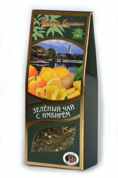 Зеленый чай с имбирем 80 г